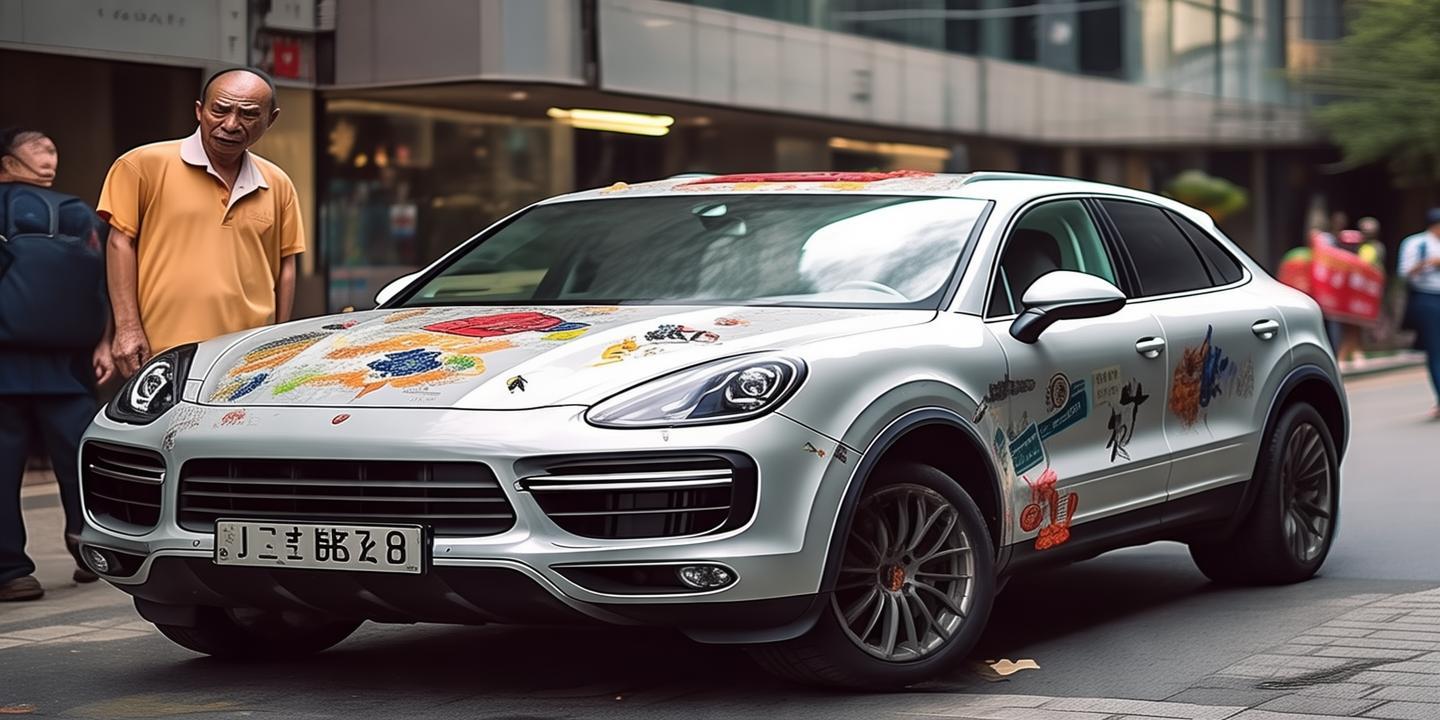 大爷花3万买高配卡宴竟成保时捷鹿 山寨车无法上路