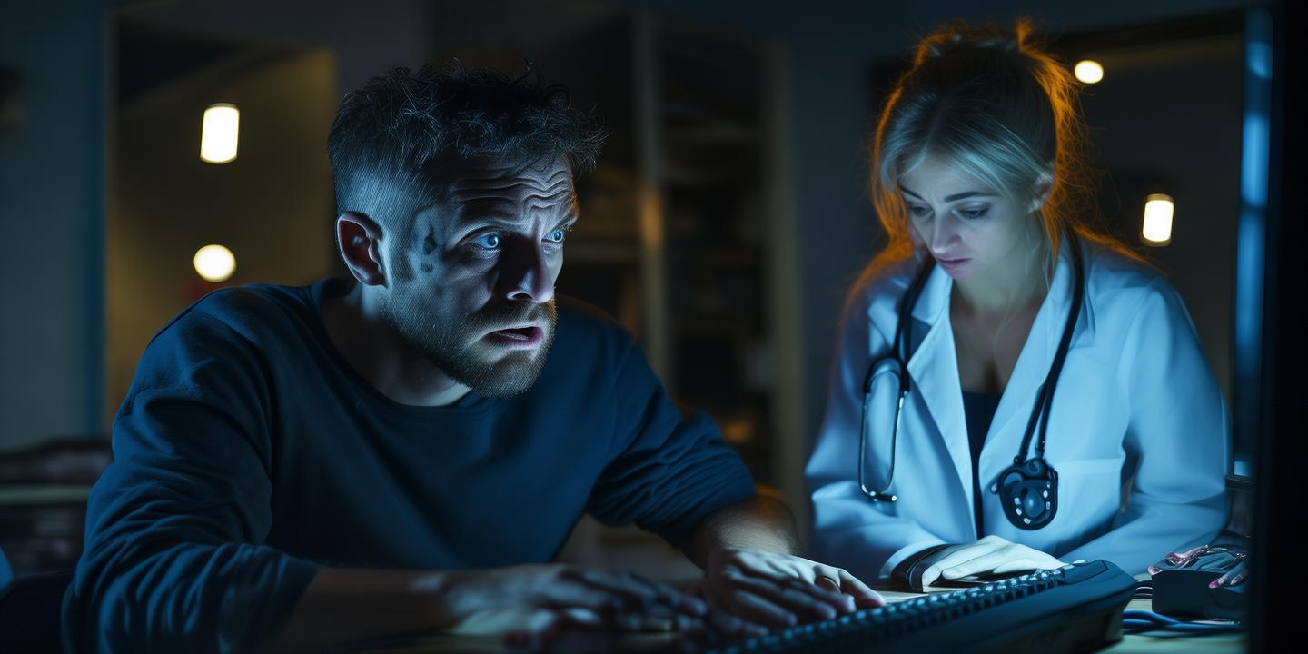 35岁男子熬夜打游戏突发眼中风 右眼视力无法恢复 医生紧急提醒