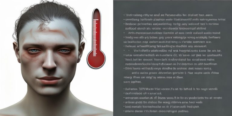 高烧后脸变黑原因及应对方法