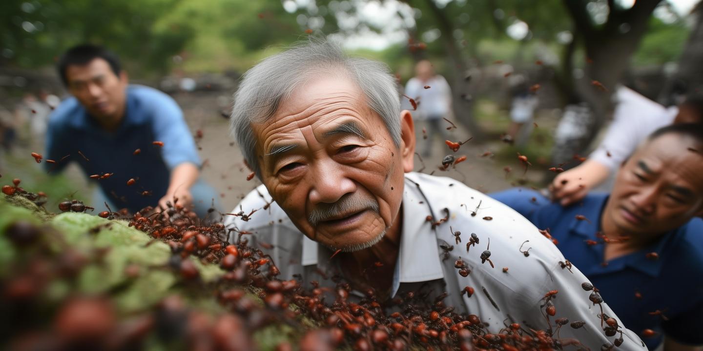 杭州68岁大爷被蚂蚁围攻送医 红火蚁叮咬致急性过敏