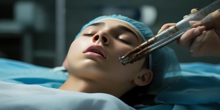 15岁口含铁钉10年取出 医生微创手术显神威