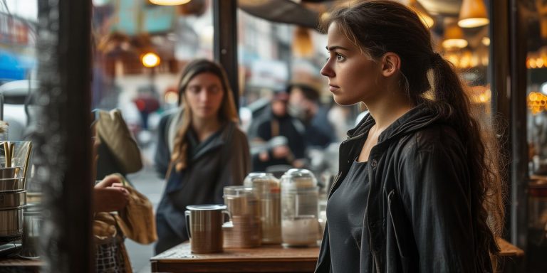 女子挑战免费生活被老板娘教育 要助真正困难者