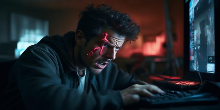 35岁男子熬夜打游戏突患眼中风 视力严重受损