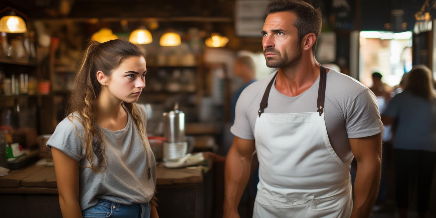 女子徒步蹭饭被老板教育不帮有钱人体验生活