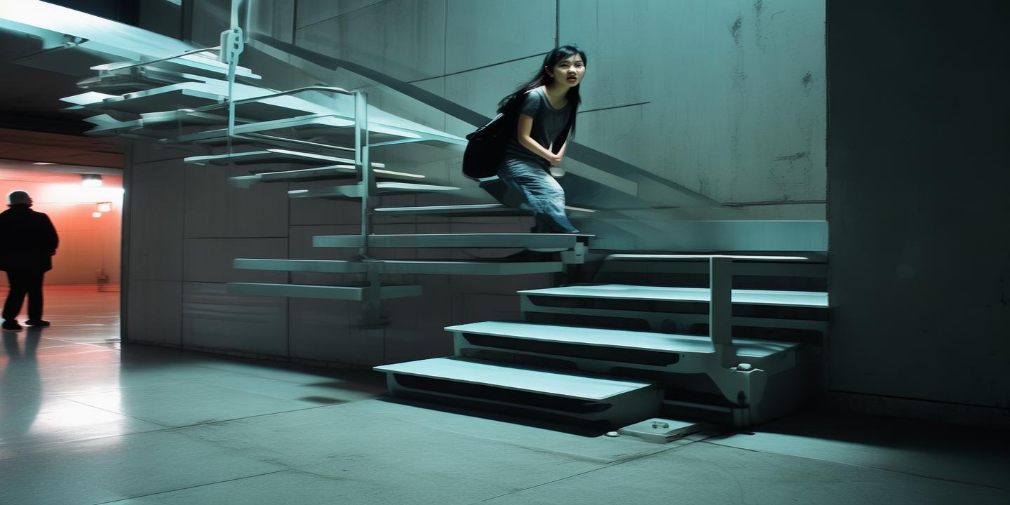 襄阳女子惊魂遇反向折叠楼梯 消防特种设计引热议插图 襄阳女子惊魂遇反向折叠楼梯 消防特种设计引热议