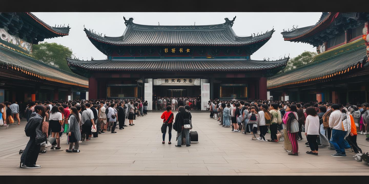 灵隐寺首日预约3.15万人创新高 先进技术入园只需3秒插图 灵隐寺首日预约3.15万人创新高 先进技术入园只需3秒