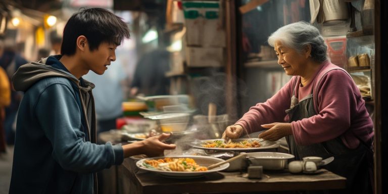 济南小伙仅剩2元买饭 店长暖心送菜感恩收拾餐桌