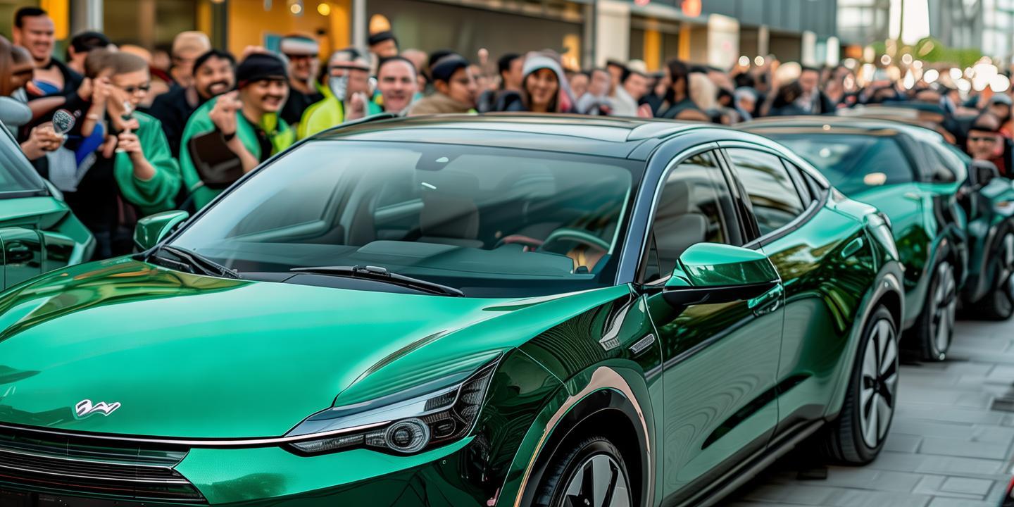 小米汽车提前达成年度目标 交付突破50万辆宝石绿YU7车主喜提新车