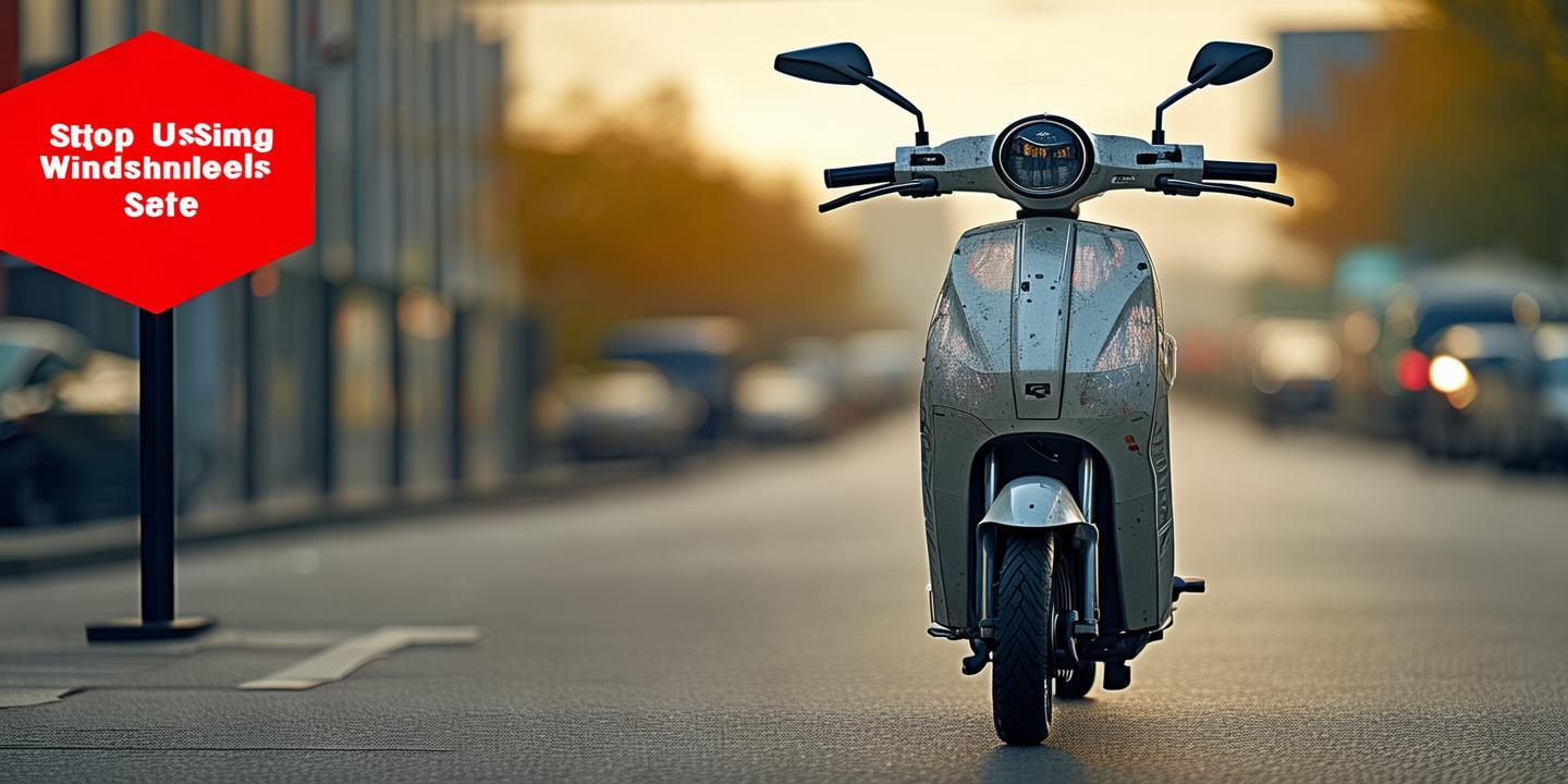电动车挡风被隐患大 停止使用保安全插图 电动车挡风被隐患大 停止使用保安全