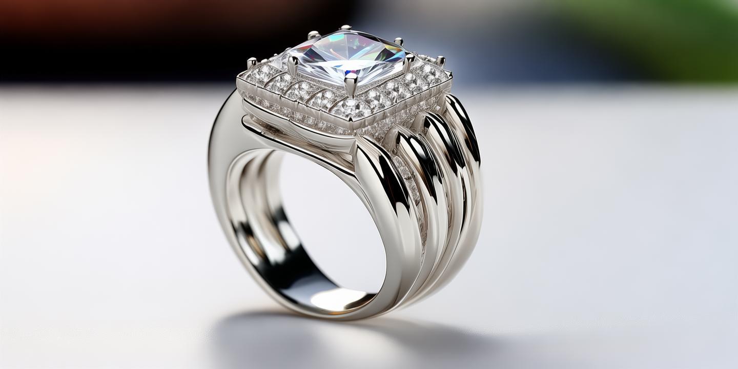 胖东来169元小方糖戒指热卖 外观酷似1克拉