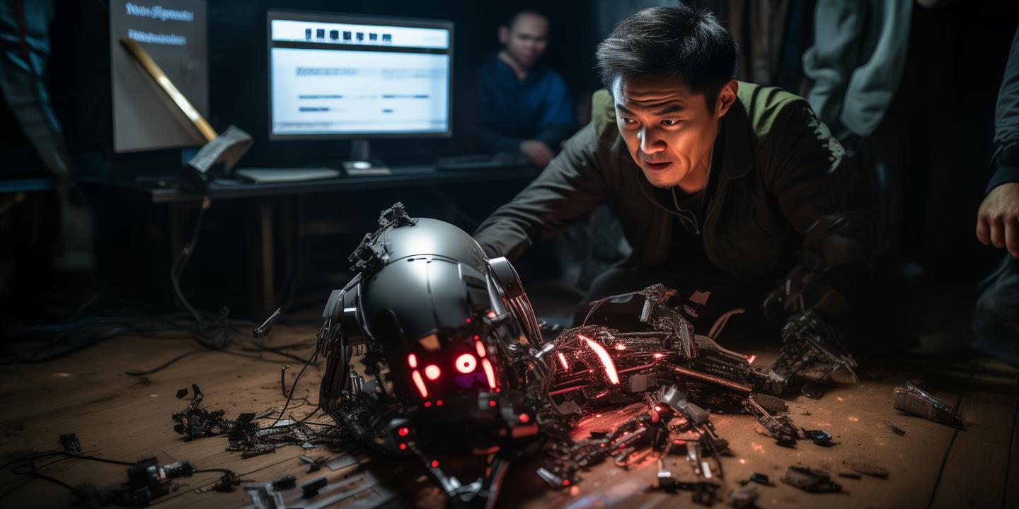 甲亢哥直播暴力损毁人形机器人Rizzbot 开发公司起诉索赔