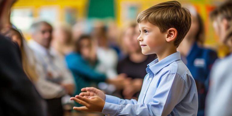 9岁男孩5块1竞拍成校长助理 侃侃而谈获校长认可