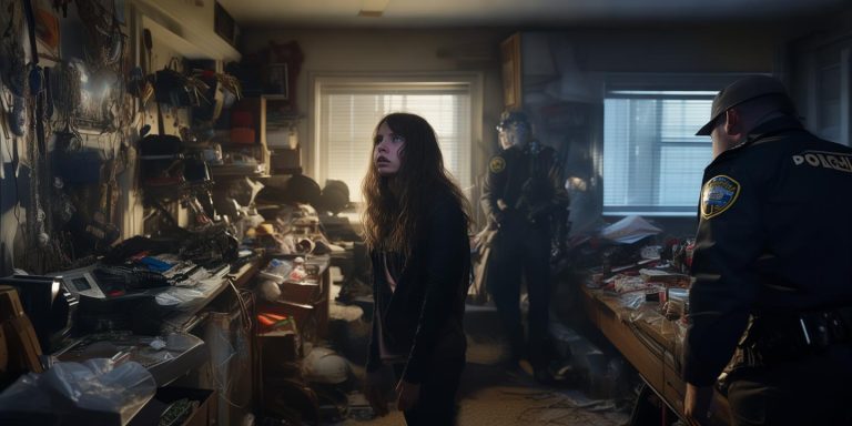 20多岁女生出租屋藏满赃物 警方突袭发现惊人一幕