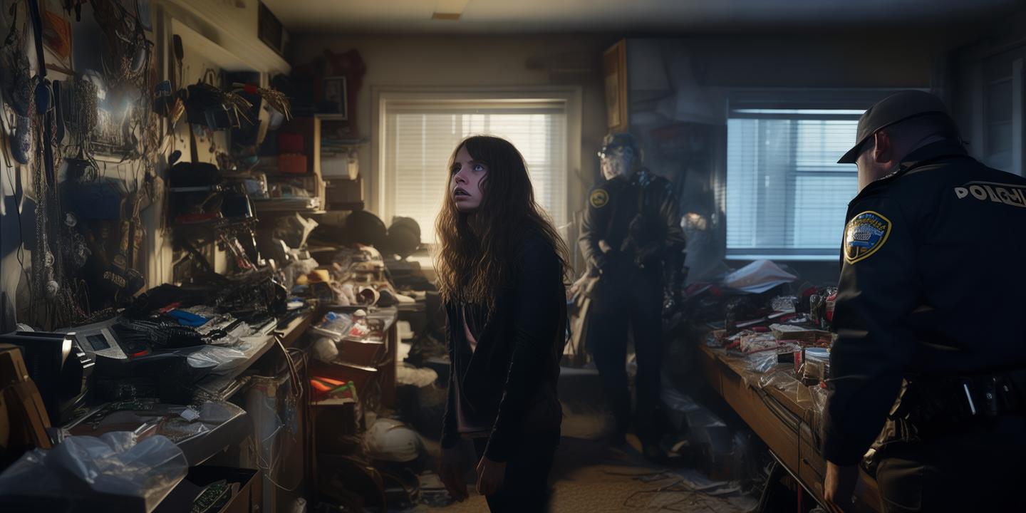 20多岁女生出租屋藏满赃物 警方突袭发现惊人一幕插图 20多岁女生出租屋藏满赃物 警方突袭发现惊人一幕