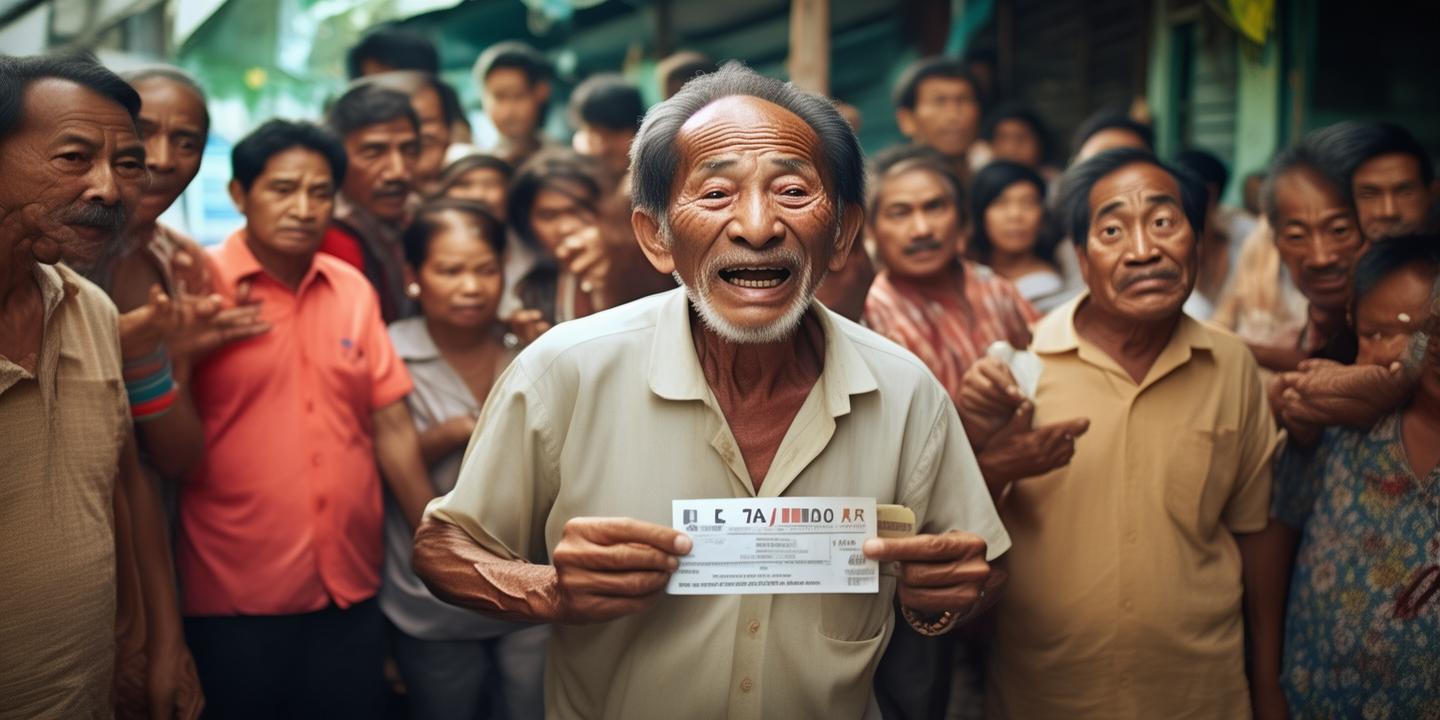 泰国68岁大爷中1800万彩票奖金 亲戚抢着抚养引发争夺