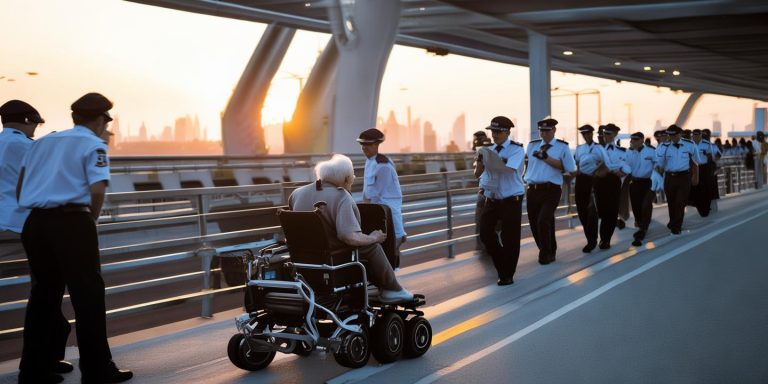 上海86岁老人误开电动轮椅上高架 警方护送安全离场官方通报