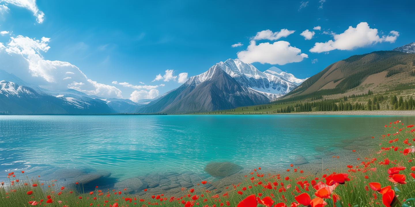 雷军推荐新疆赛里木湖自驾游 小米YU7美景图曝光插图 雷军推荐新疆赛里木湖自驾游 小米YU7美景图曝光