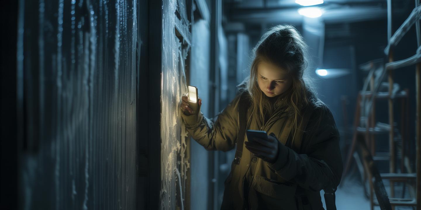 女子用梯子撑冷库门被困 冷静用手机求救获救插图 女子用梯子撑冷库门被困 冷静用手机求救获救