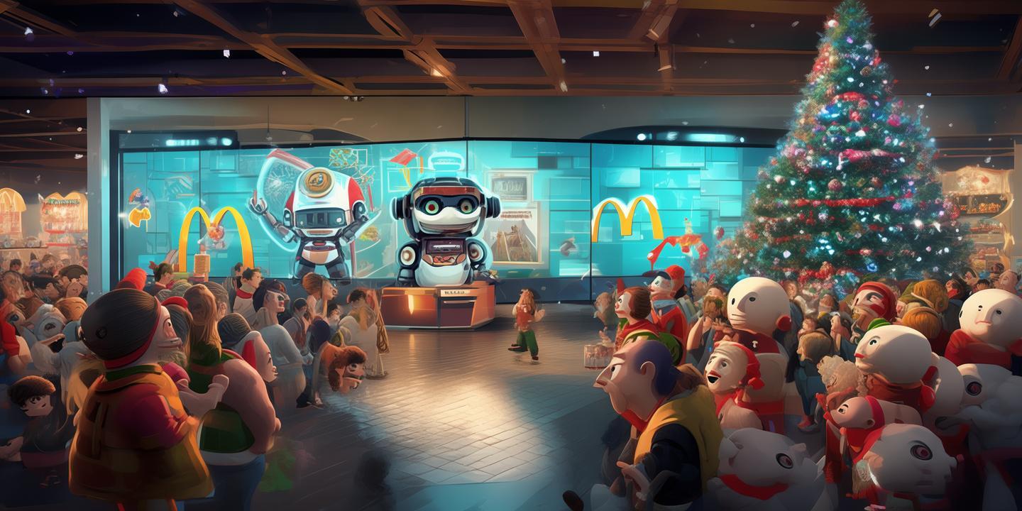 麦当劳AI圣诞广告遭嘲讽撤回 视觉效果引争议