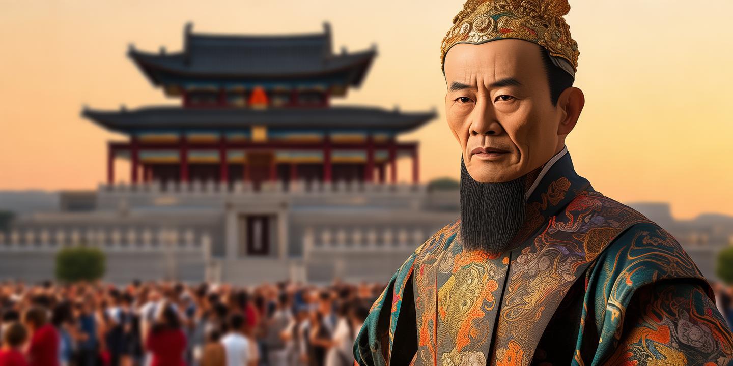 朱元璋新画像引爆明孝陵游客热潮