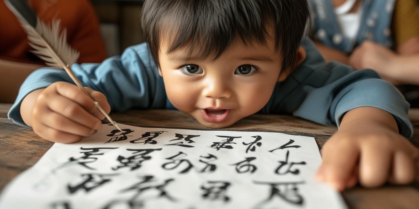 3岁萌娃握笔难写草书惊呆网友天赋异禀插图 3岁萌娃握笔难写草书惊呆网友天赋异禀