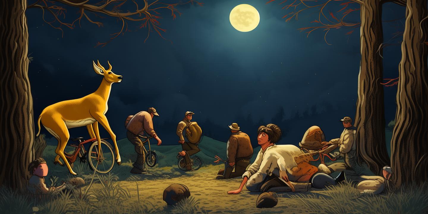 骑行夜遇黄麂相撞致骨折 伤者黄麂均接受治疗插图 骑行夜遇黄麂相撞致骨折 伤者黄麂均接受治疗