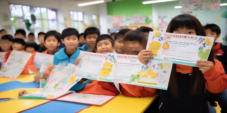 杭州学校创新奖励发定制奖状被单 网友：实用又有趣