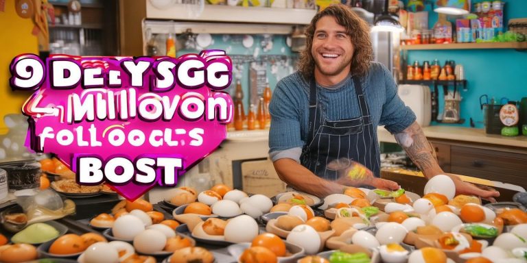 蛋神9天涨粉400万揭秘：爱吃蛋的普通人分享煮蛋绝技