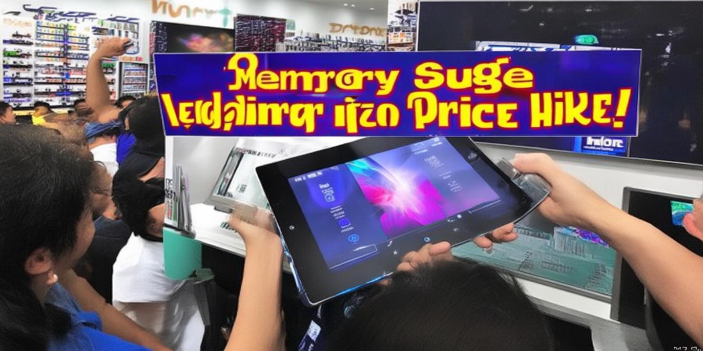 内存暴涨致荣耀平板即将涨价 购买需趁早插图 内存暴涨致荣耀平板即将涨价 购买需趁早