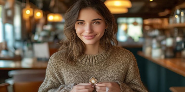 女子毛衣粘走3000元翡翠耳环主动归还诚实守信暖人心