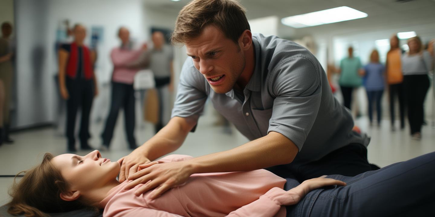 小伙24分钟不间断心肺复苏救老板娘一命正能量传播