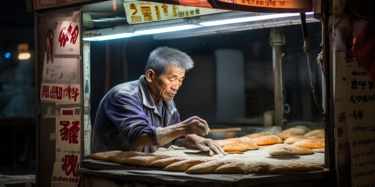 郑州6元面包摊爆火 老板连夜赶工喊休两天