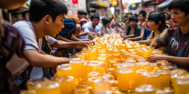 年轻人争抢百元姜黄饮 白人中药成脆皮续命水