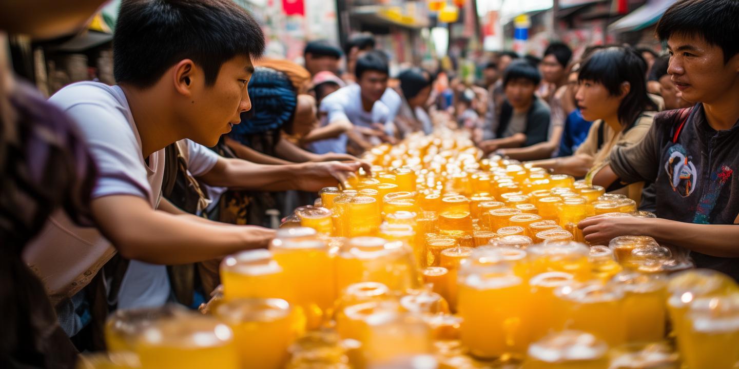 年轻人争抢百元姜黄饮 白人中药成脆皮续命水