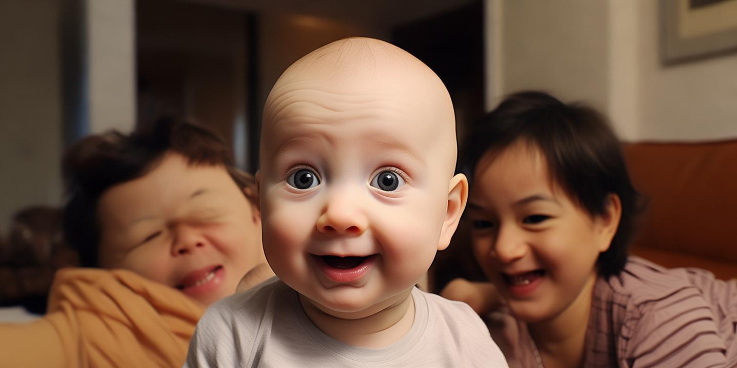 1岁宝宝前额秃被调侃 医生：毛囊无碍将自愈