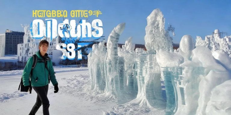 97年小伙68天公交游25城 哈尔滨冰雪大世界震撼之旅