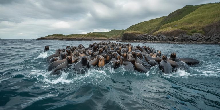 日本无人岛1300头北海狮聚集引关注 生态保护与渔业矛盾凸显