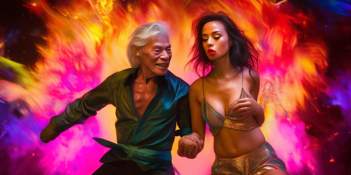 成龙71岁与帕梅拉热舞引爆网络 跨界合作成焦点