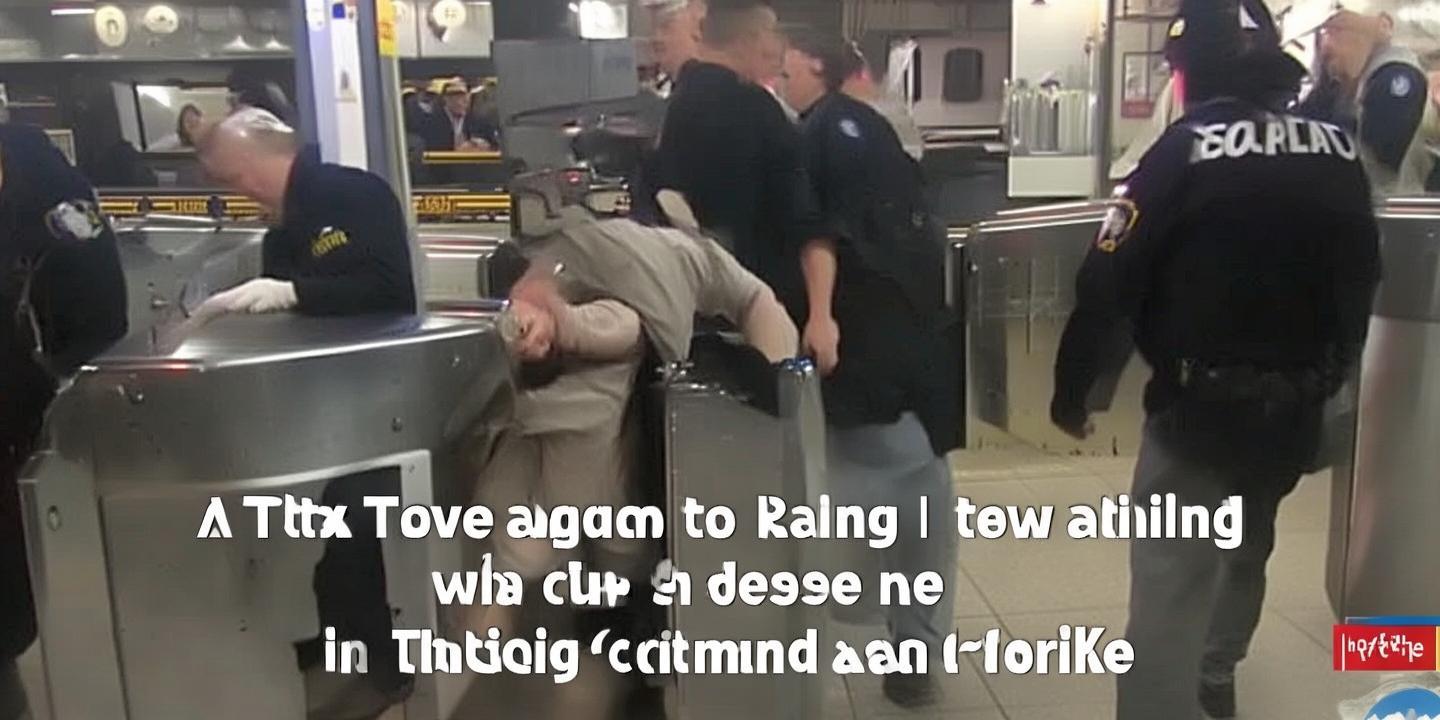 纽约地铁新闸机夹住女子脖子逃票者遭技术反制