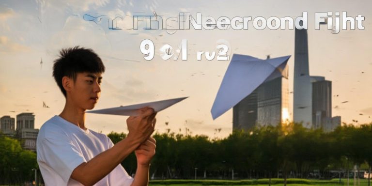 上海男生折纸飞机98.43米创世界纪录