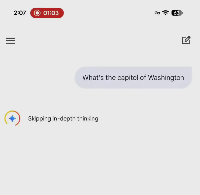 谷歌Gemini新功能上线 立即回答功能快速获取答案告别漫长思考插图2