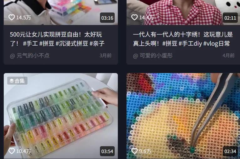 沉迷拼豆的年轻人,让谁赚到了?插图1 图片