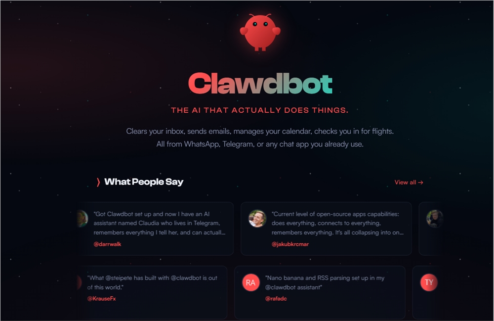 GitHub 涨星之王!Clawdbot 一天狂揽9000Star，开源“赛博管家”火遍极客圈
