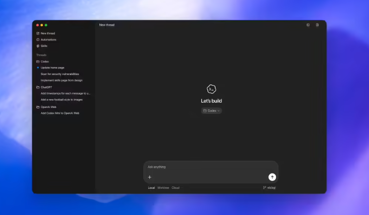 OpenAI Codex macOS版发布 多智能体协作提升开发效率插图1