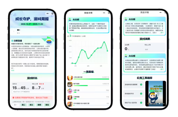 ​腾讯游戏寒假管控升级：引入 AI 辅助功能，家长可实现“一键管控”