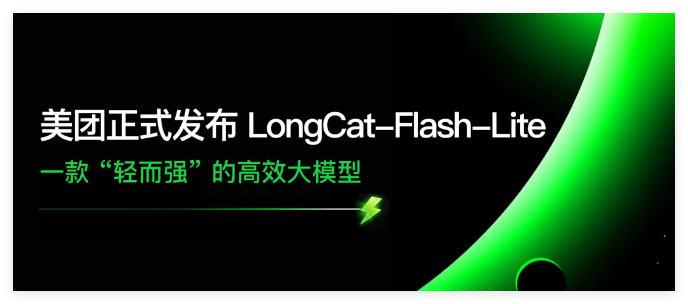 美团LongCat-Flash-Lite：45亿激活参数性能比肩巨量模型插图1