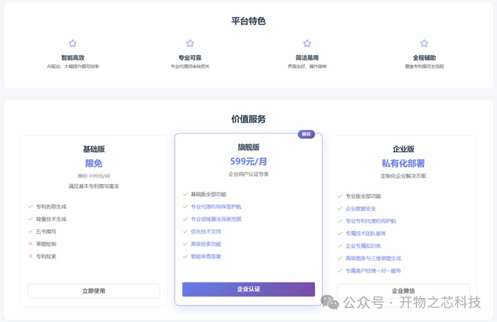 AI专利撰写平台开物之芯发布专其利助力创新降本增效插图7