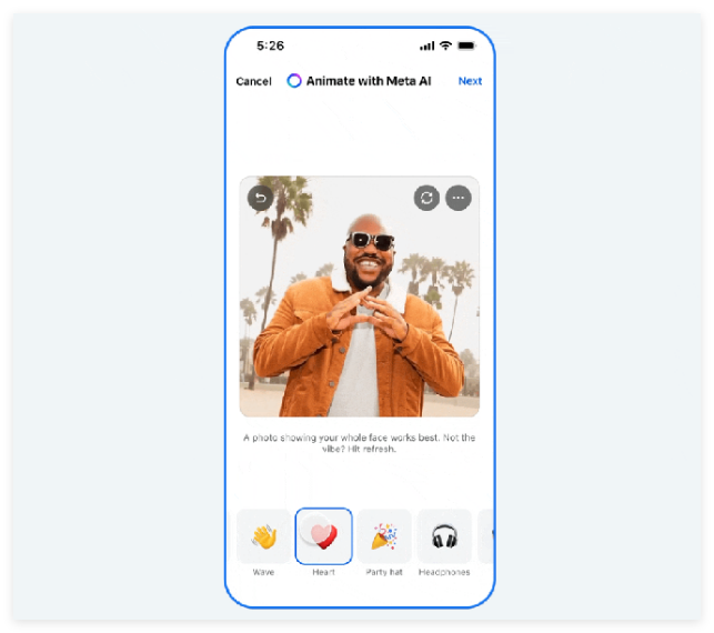Facebook AI动态头像与背景上线 重塑平台年轻化体验插图1 Facebook AI动态头像与背景上线 重塑平台年轻化体验插图1