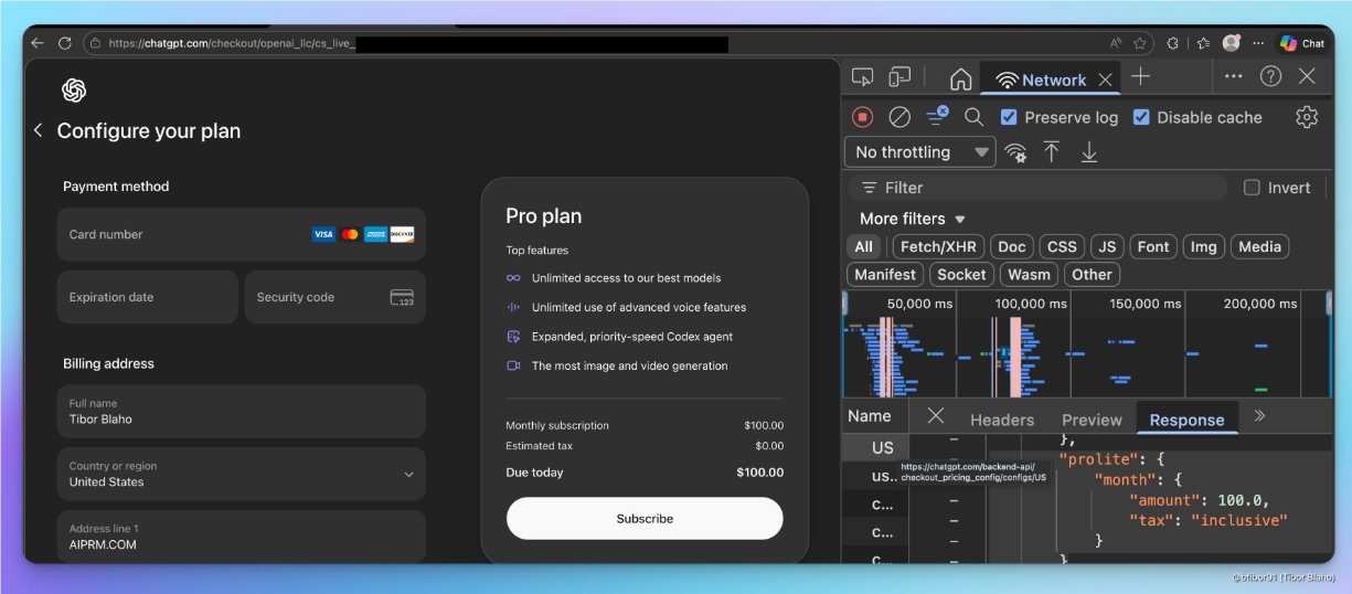 OpenAI推出ChatGPT Pro Lite中端套餐 月费100美元满足专业需求插图1 OpenAI推出ChatGPT Pro Lite中端套餐 月费100美元满足专业需求插图1
