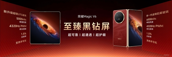 荣耀Magic V6发布：行业首发技术引领折叠屏新标杆插图6